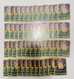 POKEMON Pikachu 005/025 25th Anniversary Full Art Stamped Bundle Lot Cards - Image 1