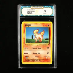 TQG 8 NM-MT 1999 Pokemon ENG Ponyta #60/102 C - Image 1