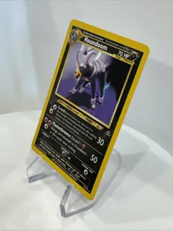 Pokemon Houndoom 23/75 Neo Discovery Non Holo Rare - Image 3