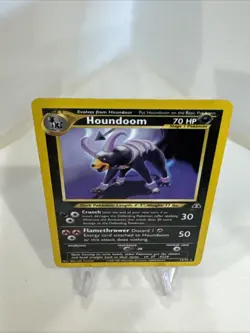 Pokemon Houndoom 23/75 Neo Discovery Non Holo Rare - Image 4