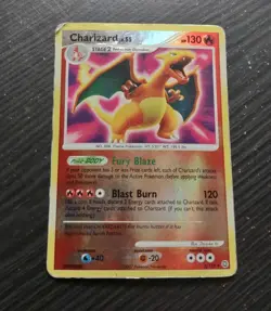 2007 Pokemon Diamond & Pearl Secret Wonders CHARIZARD Reverse Holo #3/132 HP - Image 1