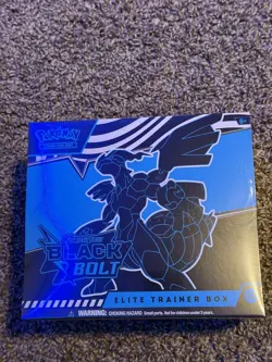 Pokemon Scarlet & Violet Black Bolt & White Flare Elite Trainer Box - Image 1