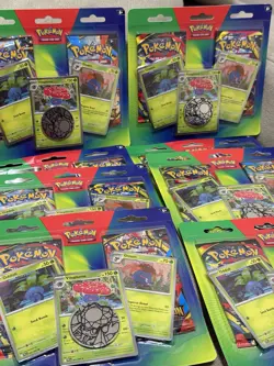 LOT - 8 Packs Pokemon TCG: Mega Evolution 2 Blister - Vileplume Promo SEALED - Image 2