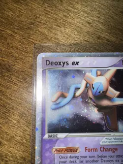 Pokemon TCG Deoxys EX Holo Ultra Rare Card Normal Forme 97/107 LP - Image 3
