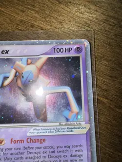 Pokemon TCG Deoxys EX Holo Ultra Rare Card Normal Forme 97/107 LP - Image 4