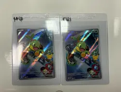 Pokemon TCG Turtwig MEP Holo Promo Lot of 2 - Image 1