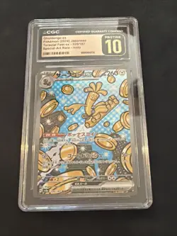 CGC Pristine 10 2025 PRE Gholdengo Ex Special Illustration Rare Pokemon - Image 1
