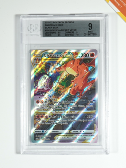 Pokemon BGS 9 Charizard Vastro #SWSH262 FA Ultra-Premium Coll 2022 Italiano - Image 1