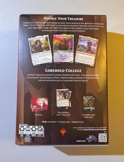 Magic The Gathering: Strixhaven Commander Lorehold Legacies Deck NEW 630509959020 - Image 2