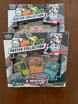 Pokemon Black Bolt/White Flare Poster Collection - Image 3