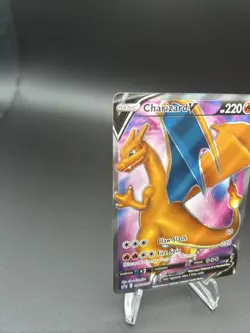2020 Pokemon Charizard V Full Art Rare Holo Black Star Promo (SWSH050) NM - Image 2