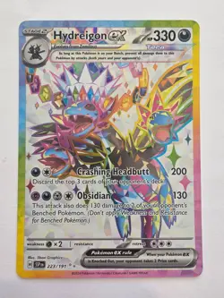 Hydreigon Ex 223/191 Ultra Rare Full Art - Pokemon Surging Sparks - Image 1