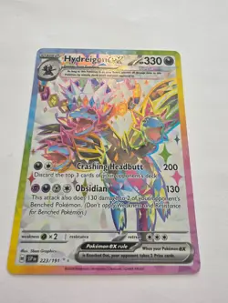 Hydreigon Ex 223/191 Ultra Rare Full Art - Pokemon Surging Sparks - Image 2