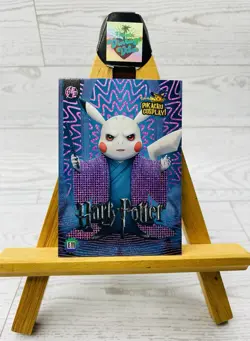 Pikachu as Lord Voldemort Cosplay Harry Potter Box Hit Non- Pokemon Fan Art - Image 1