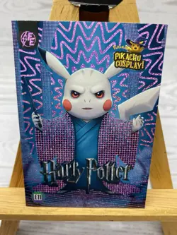 Pikachu as Lord Voldemort Cosplay Harry Potter Box Hit Non- Pokemon Fan Art - Image 2