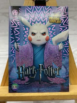 Pikachu as Lord Voldemort Cosplay Harry Potter Box Hit Non- Pokemon Fan Art - Image 3