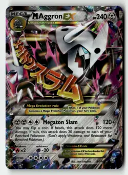 M Aggron EX - XY - Primal Clash (PRC) 94/160 Pokemon - Image 1