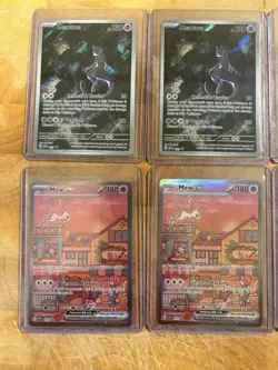 Pokemon 151 Promo Lot – Mew ex SVP 053 + Mewtwo SVP 052 (4x Each) Near Mint 🔥 - Image 2