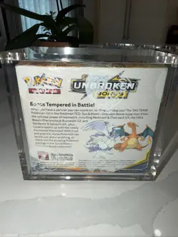 Pokemon Booster Box Sun & Moon Unbroken Bonds Sealed 2019 English In Acrylic Box - Image 5