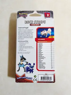 Rock Steady Theme Deck - Lycanroc (Burning Shadows) Pokemon Deck - Image 2