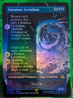 Summon: Leviathan (Borderless) Final Fantasy Foil - Image 1