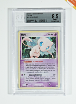 Pokemon BGS 8.5 Mew #10 Holo Ex Legend Maker 2006 Italiano - Image 1
