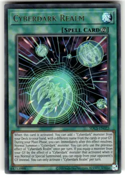 Cyberdark Realm SDCS-EN023 Structure Deck: Cyber Strike Unlimited Edition NM - Image 1