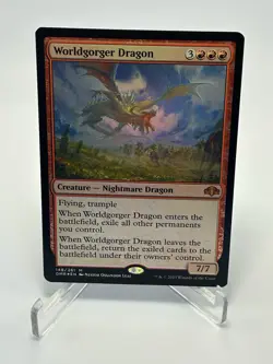 Worldgorger Dragon Dominaria Remastered Foil - Image 1