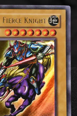 Gaia The Fierce Knight LOB-EN006 LP+ Unlimited Ultra Rare Holo Yugioh Card - Image 3