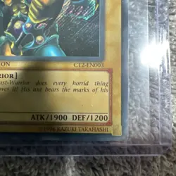 Yu-Gi-Oh Vorse Raider Secret Rare Limited Edition CT2-EN003 MP - Image 5