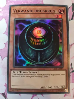 Verwandlungskrug OP09-DE004 Super Rare near mint Deutsch Yu-Gi-Oh! Karte D - Image 1
