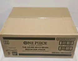 ONE PIECE OP14 THE AZURE SEA'S SEVEN SEALED CASE 12 BOOSTER BOX ENG - Image 1