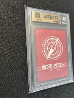 One Piece OP12-020 Promo Playmat – BGS 9.5 Gem Mint NEW BGS LABEL English Zoro - Image 5