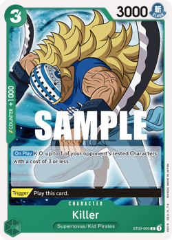 Super Pre-Release - One Piece Card Game - ST02 Singles - Worst Generation - Image 5