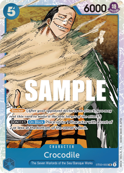 Super Pre-Release - One Piece TCG - ST03 Singles - Seven Warlords of the Sea - Image 3