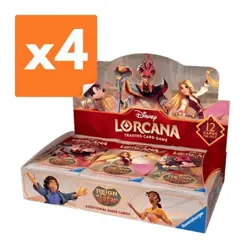 Disney Lorcana - Reign of Jafar - Sealed case of 4 booster boxes (B) - Image 1