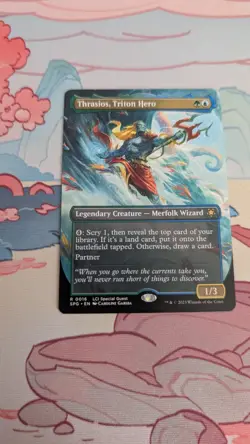 Thrasios, Triton Hero (Borderless) Special Guests Regular - Image 1