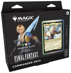 Magic the Gathering Final Fantasy Commander Deck FF10 (Counter Blitz OPEN / READ - Image 1