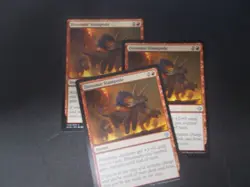 Dinosaur Stampede x3 MTG Ixalan Red Uncommon Instant NM - Image 1