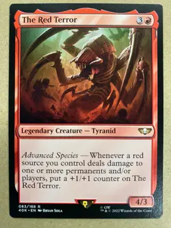 MTG 1x The Red Terror 83 Universes Beyond Warhammer 40000 Magic Gathering x1 NM - Image 1