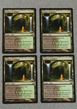 MTG MAGIC THE GATHERING 4X GOLGARI GUILDGATE - RETURN TO RAVNICA - LAND - LP - Image 2