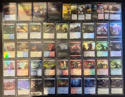 MTG Universes Beyond: Fallout 48x Lot - 36 Foils - Sol Ring, Wasteland & More - Image 1