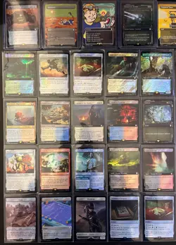 MTG Universes Beyond: Fallout 48x Lot - 36 Foils - Sol Ring, Wasteland & More - Image 2