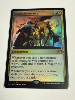 Jeskai Ascendancy FOIL Double Masters 2022 NM MTG - Image 1