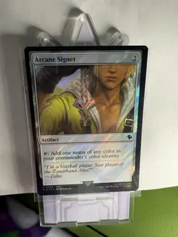 Arcane Signet (0334) (Surge Foil) Commander: Final Fantasy Foil - Image 1