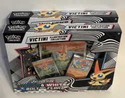 Pokemon TCG Black Bolt and White Flare Victini Illustration Collection boxes (2) - Image 2