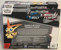 Pokemon TCG Black Bolt and White Flare Victini Illustration Collection boxes (2) - Image 3