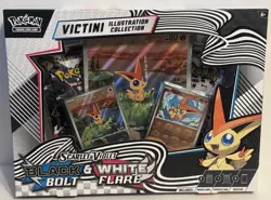 Pokemon TCG Black Bolt and White Flare Victini Illustration Collection boxes (2) - Image 4