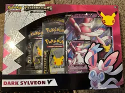 Pokemon TCG Celebrations Dark Sylveon V Collection Factory Sealed Box - Image 1