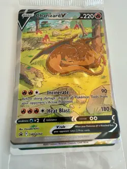 Pokemon Charizard UPC Promo: V SWSH260 & Vstar SWSH261 & Vmax SWSH262 - SEALED - Image 3